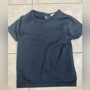 Black Hollister crop top